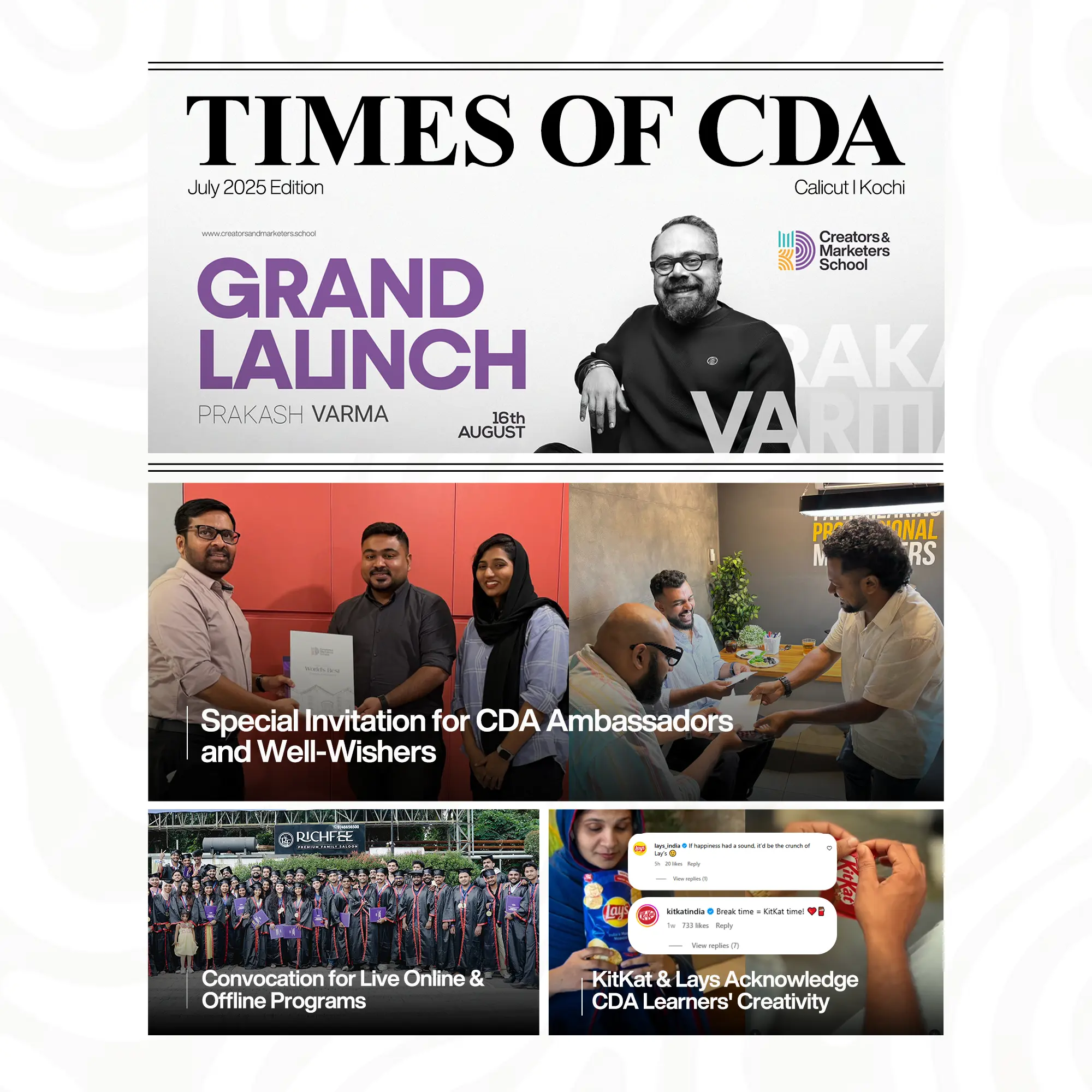 Times of CDA – CDA Academy’s Monthly Magazine
