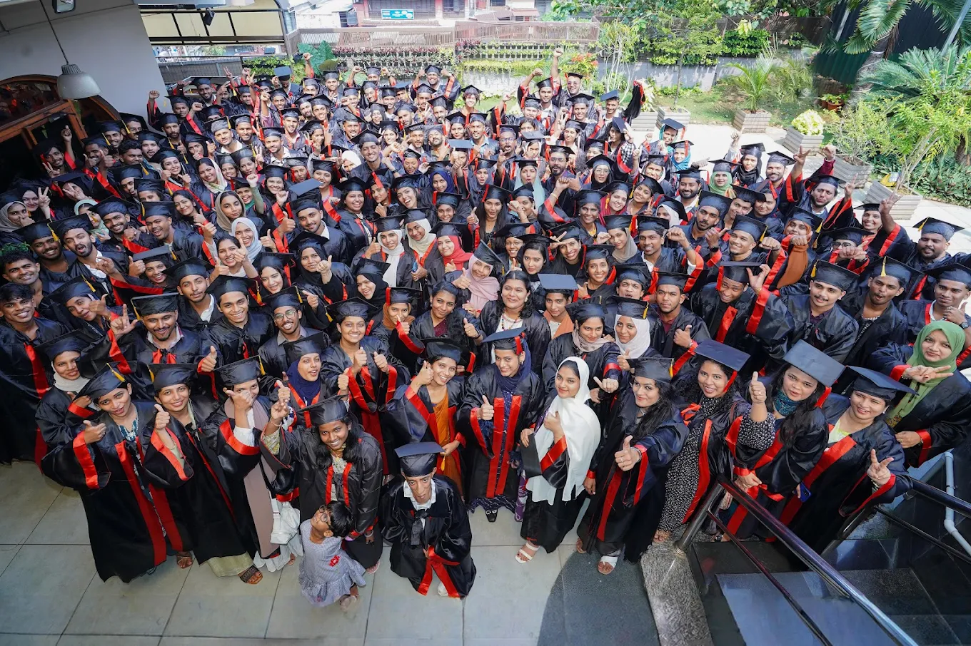 Campus crowd